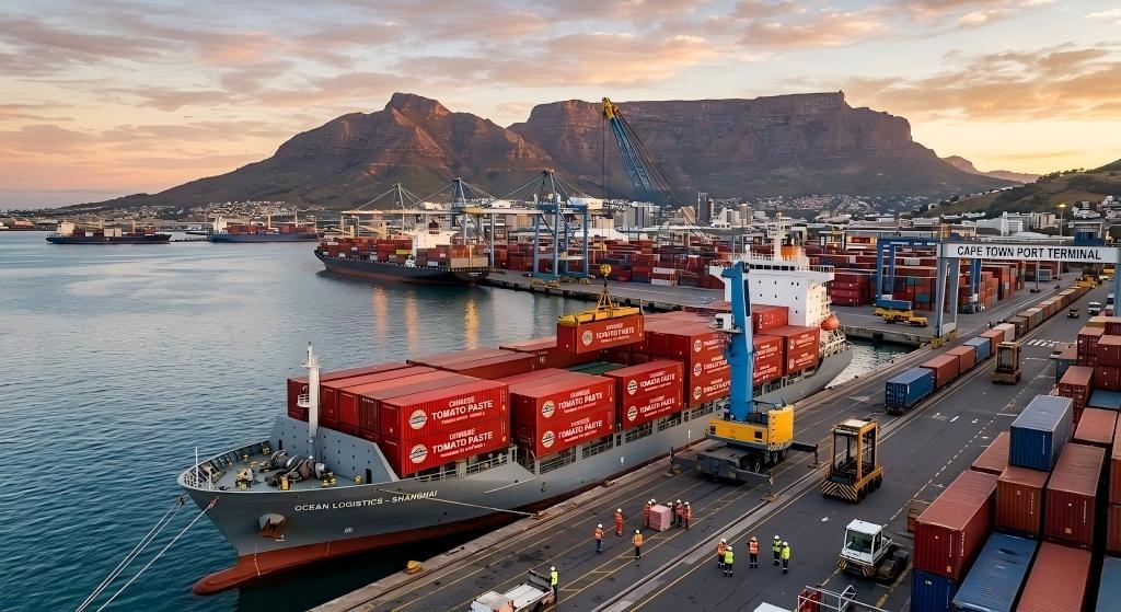 Penundaan Pelabuhan Cape Town 2026: Panduan Risiko Ekspor Pasta Tomat
