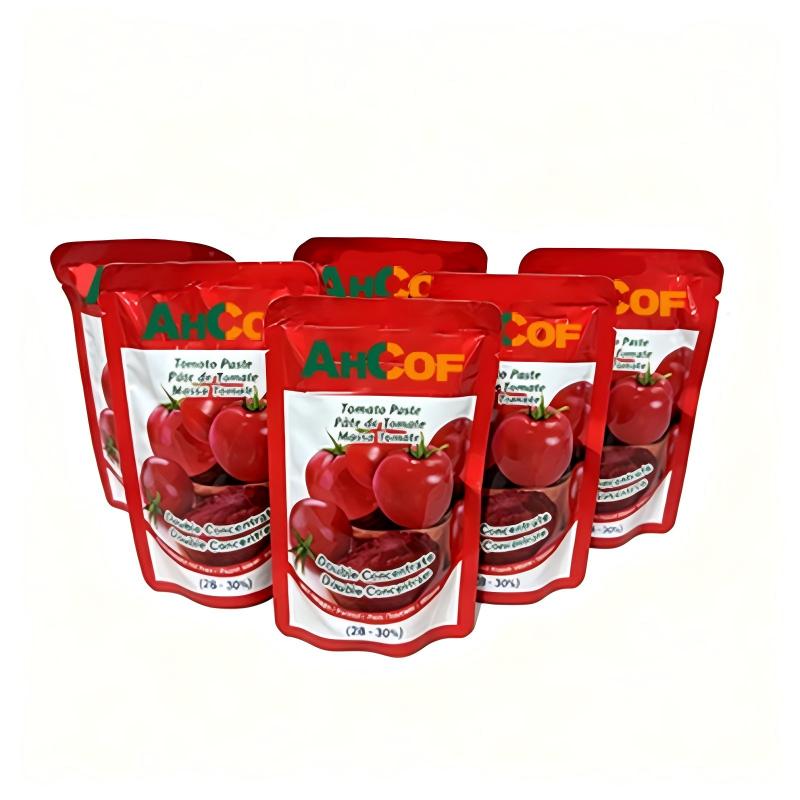 oem stand up pouch tomato paste