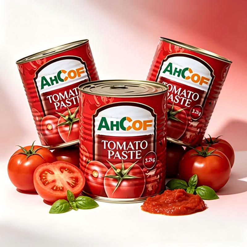 Custom Printed Canned Tomato Paste Manufacturer