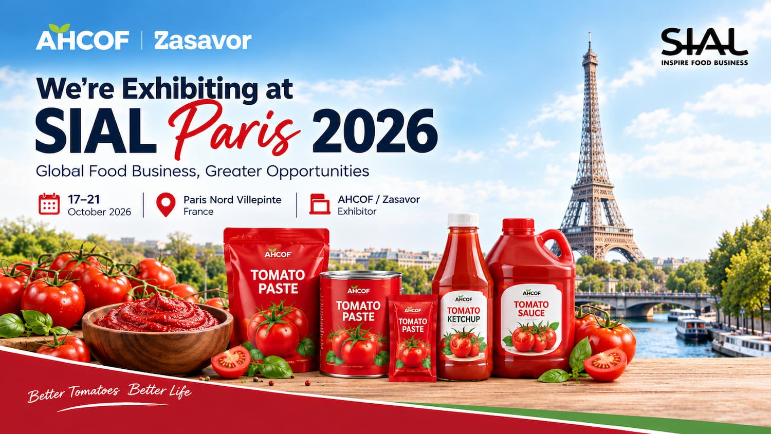 Menuju SIAL Paris 2026: Temui AHCOF & Zasavor di Prancis!